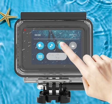 GoPro Hero 8 Sort skal vandtæt Transparent / Sort