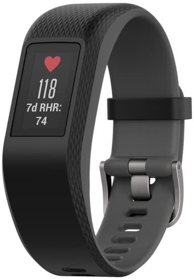 Garmin Vivosport aktivitetsur S/M (slate grey)