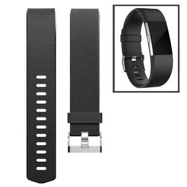 Armbånd til Fitbit Charge 2 - Sort L