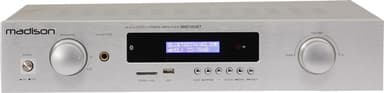 Madison HI-FI Stereo Forstærker - Sølv