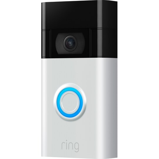 Ring Video Doorbell Gen2 Smart dørklokke (satin nickel)