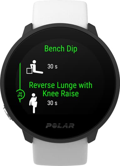 Polar Unite sportsur S/L (hvid)