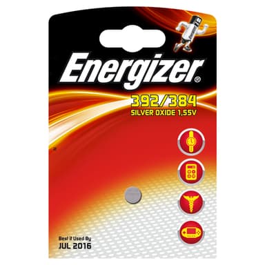 Energizer knapcellebatteri SR41 (1 stk.) thumbnail