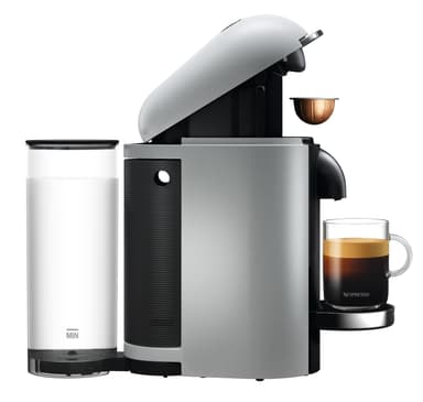 Nespresso VertuoPlus kaffekapselmaskine (sølv)