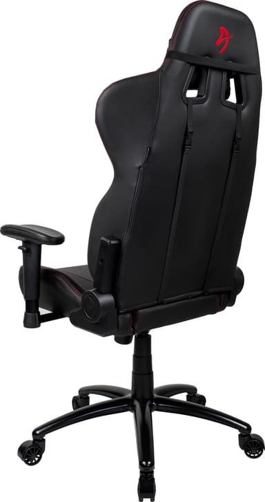 Arozzi Inizio PU gaming stol (sort/rød)