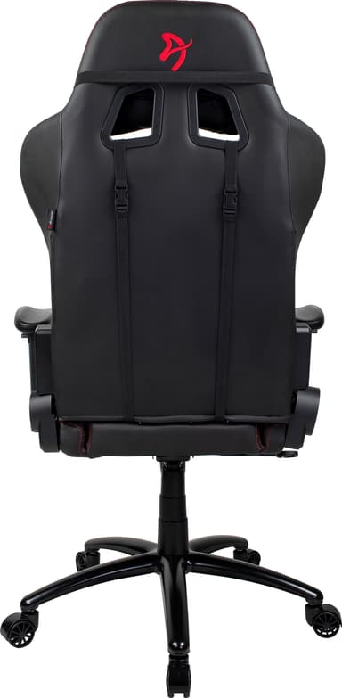 Arozzi Inizio PU gaming stol (sort/rød)