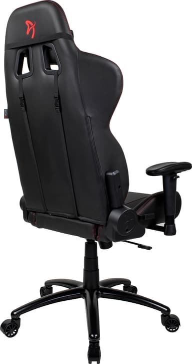 Arozzi Inizio PU gaming stol (sort/rød)