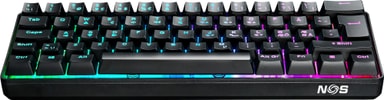 NOS C250 MINI PRO RGB gaming tastatur Elgiganten