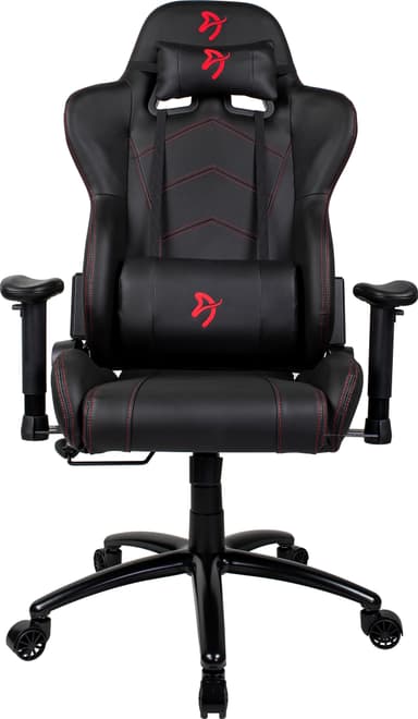Arozzi Inizio PU gaming stol (sort/rød)