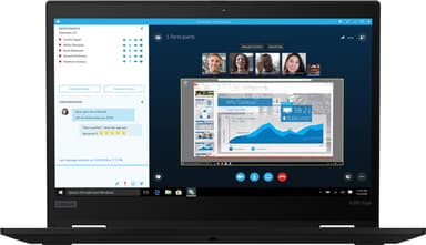Lenovo ThinkPad X13 Yoga Gen1 13.3" 2-i-1 i7/16 GB (sort)
