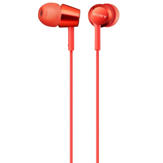 Sony in-ear hovedtelefoner MDR-EX155 (rød)