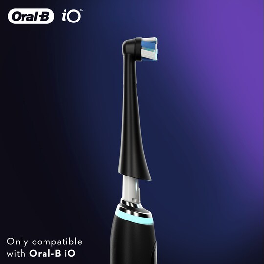 Oral-B iO Ultimate Clean tandbørste refill IOREFILL4BK (sort)
