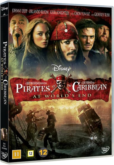 PIRATES OF THE CARIBBEAN: VED VERDENS ENDE (DVD)