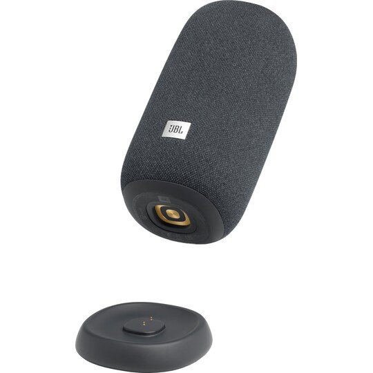 JBL Link Portable stemmeaktiveret højttaler (grå)