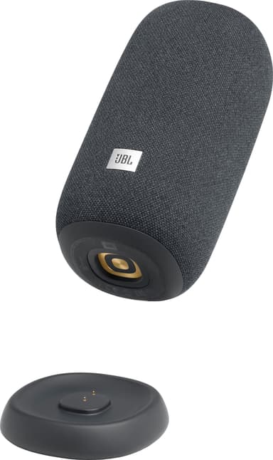 JBL Link Portable wi-fi højttaler med opladerstationen (grå)