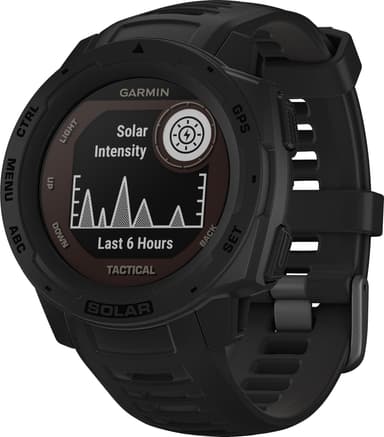 Garmin Instinct Solar Tactical Edition Sort - Sportsur