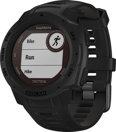 Garmin Instinct Solar Tactical Edition Sort - Sportsur