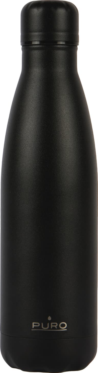 Puro Icon 500 ml termoflaske (sort)