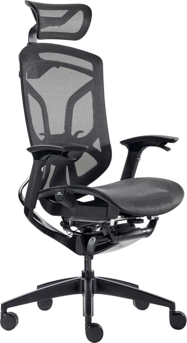 Zen Phase 001 Graphite kontor- og gaming stol