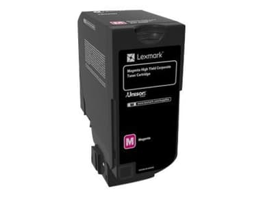 Lexmark - Højtydende - magenta - original - tonerpatron - LCCP, LRP, Lexmark Corporate