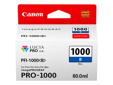 Canon PFI-1000 B - blue - original - ink tank