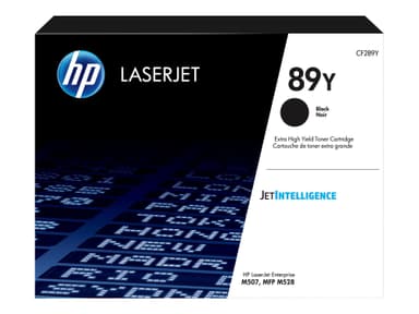 HP 89Y - high capacity - black - original - LaserJet - toner cartridge (CF289Y)