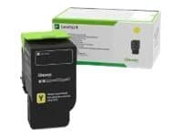 Lexmark - Særlig høj ydelse - gul - original - tonerpatron - LCCP, Lexmark Corporate