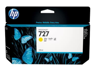HP 727 - farve-baseret gul - original - DesignJet - blækpatron