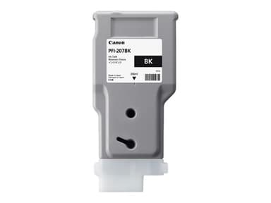 Canon PFI-207 BK - sort - original - blækbeholder