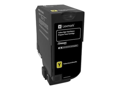Lexmark - Højtydende - gul - original - tonerpatron - LCCP, LRP