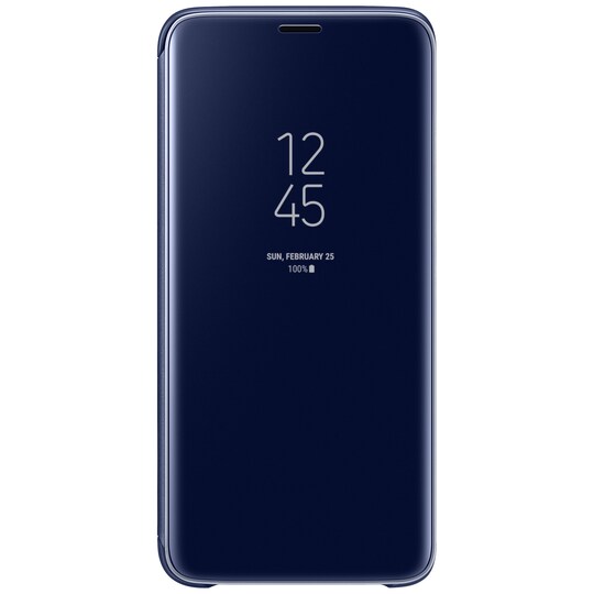 Samsung Galaxy S9 flip-cover (blå)