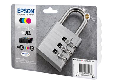 Epson 35XL Multipack - 4 pakker - XL - sort, gul, cyan, magenta - original - blækpatron