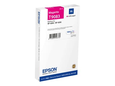 Epson T9083 - Størrelse XL - magenta - original - blækpatron