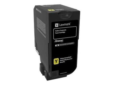 Lexmark - gul - original - tonerpatron - LCCP, Lexmark Corporate