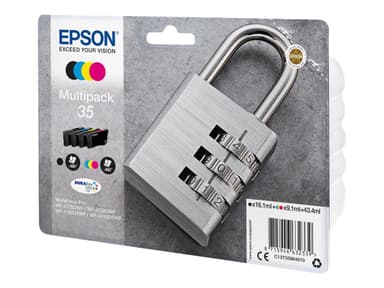Epson 35 Multipack - 4 pakker - sort, gul, cyan, magenta - original - blækpatron