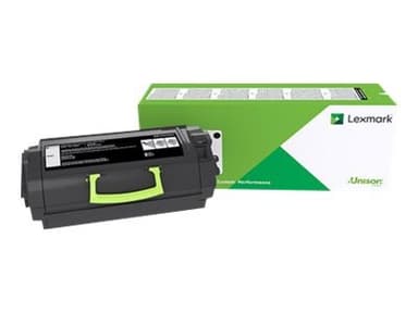 Lexmark 622XE - Særlig høj ydelse - sort - original - tonerpatron - Lexmark Corporate