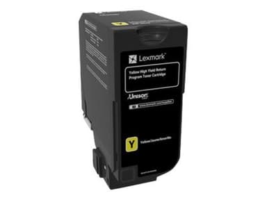 Lexmark - Højtydende - gul - original - tonerpatron - LCCP, LRP