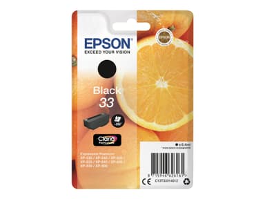 Epson 33 - sort - original - blækpatron