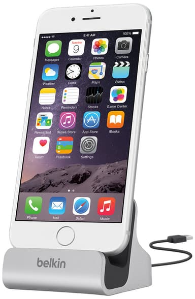 Belkin opladnings- og synkroniseringsstation