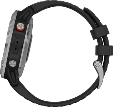 Garmin Fenix 6 Solar multisportsur (sølv)