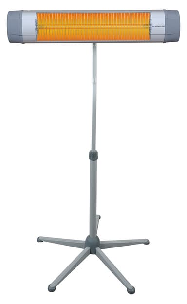 Norveco Star 2000W terrassevarmer med stativ og termostat