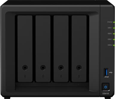 Synology DiskStation DS418 4-Bay NAS system