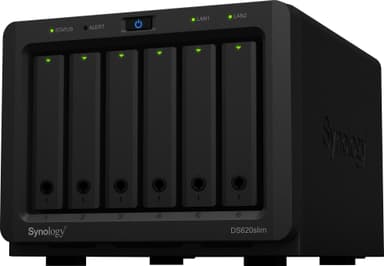 Synology DiskStation DS620slim 6-Bay NAS-opsætning