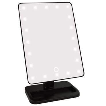 UNIQ Classic Hollywood Makeup Spejl LED - Sort