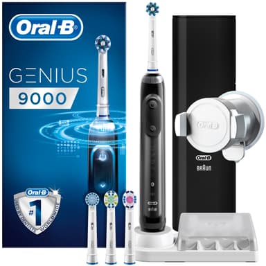 Oral-B Genius 9000 elektrisk tandbørste - sort Elgiganten