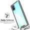 Samsung Galaxy A71 mobiltelefon cover TPU Sort/Transparent