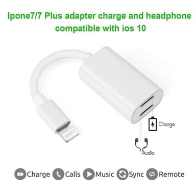 Dual Lightning-adapter iPhone
