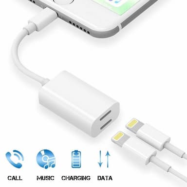 Dual Lightning-adapter iPhone