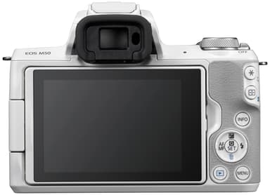 Canon EOS M50 kompaktkamera + 15-45 IS STM objektiv