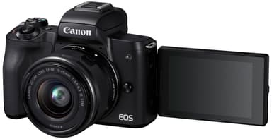 Canon EOS M50 kompakt systemkamera + 15-45 IS STM objektiv